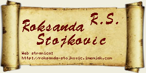 Roksanda Stojković vizit kartica